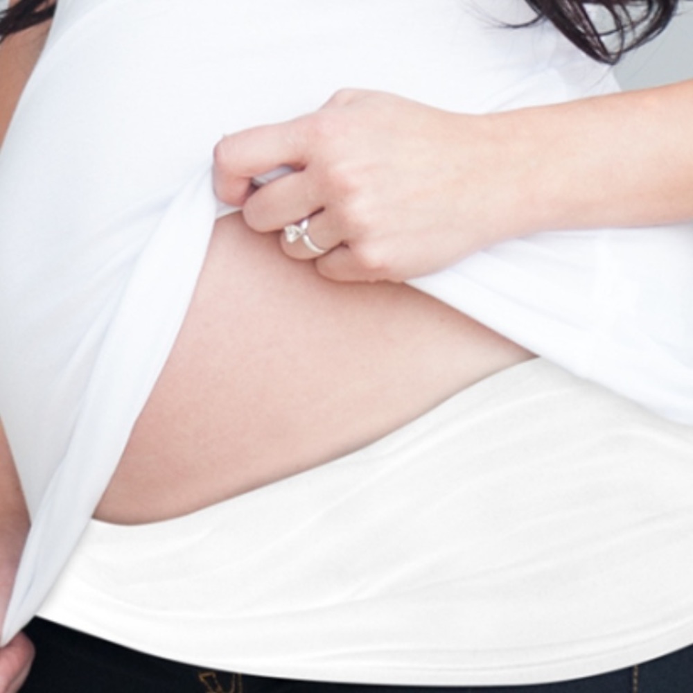 🥰HOST PICK😍‼️ White Maternity Band - Size XL 14/16